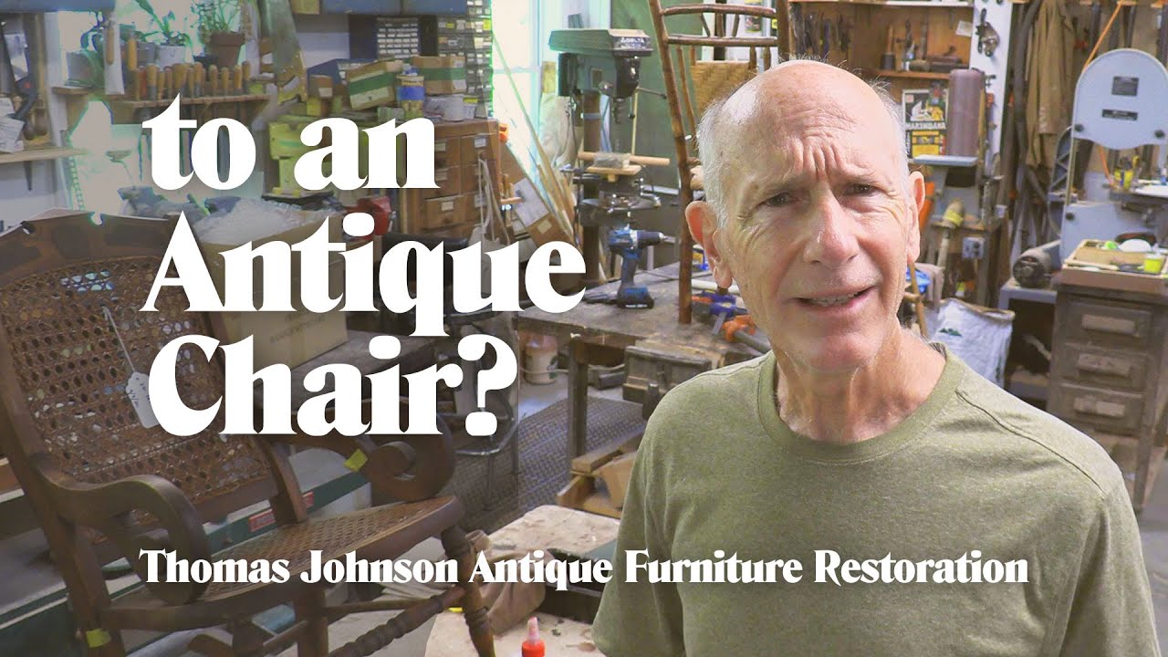 Who DID This!? - Thomas Johnson Antique Furniture Restoration