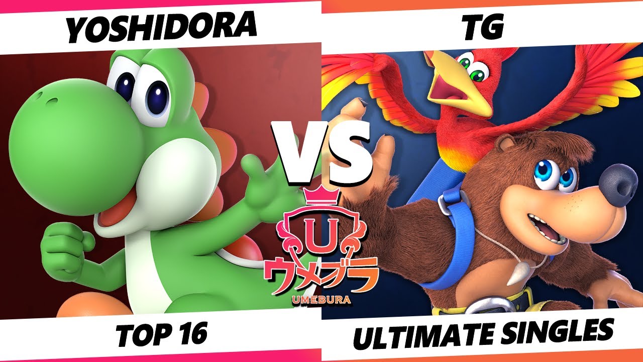 Umebura 10 - Yoshidora (Yoshi) Vs. TG(Toriguri) (Banjo Kazooie) Smash Ultimate - SSBU