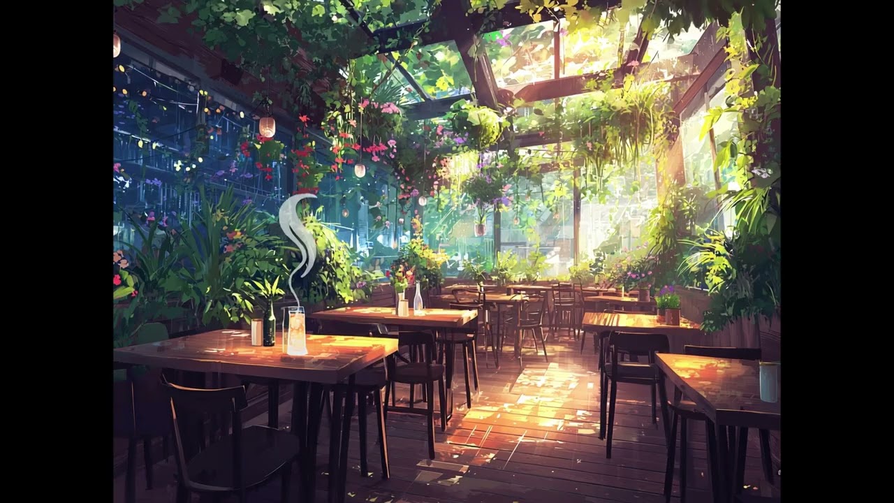 Nature's Coffeehouse Piano 🌿🌸☕ 3 Hours of Peaceful Piano [Study/Relax]