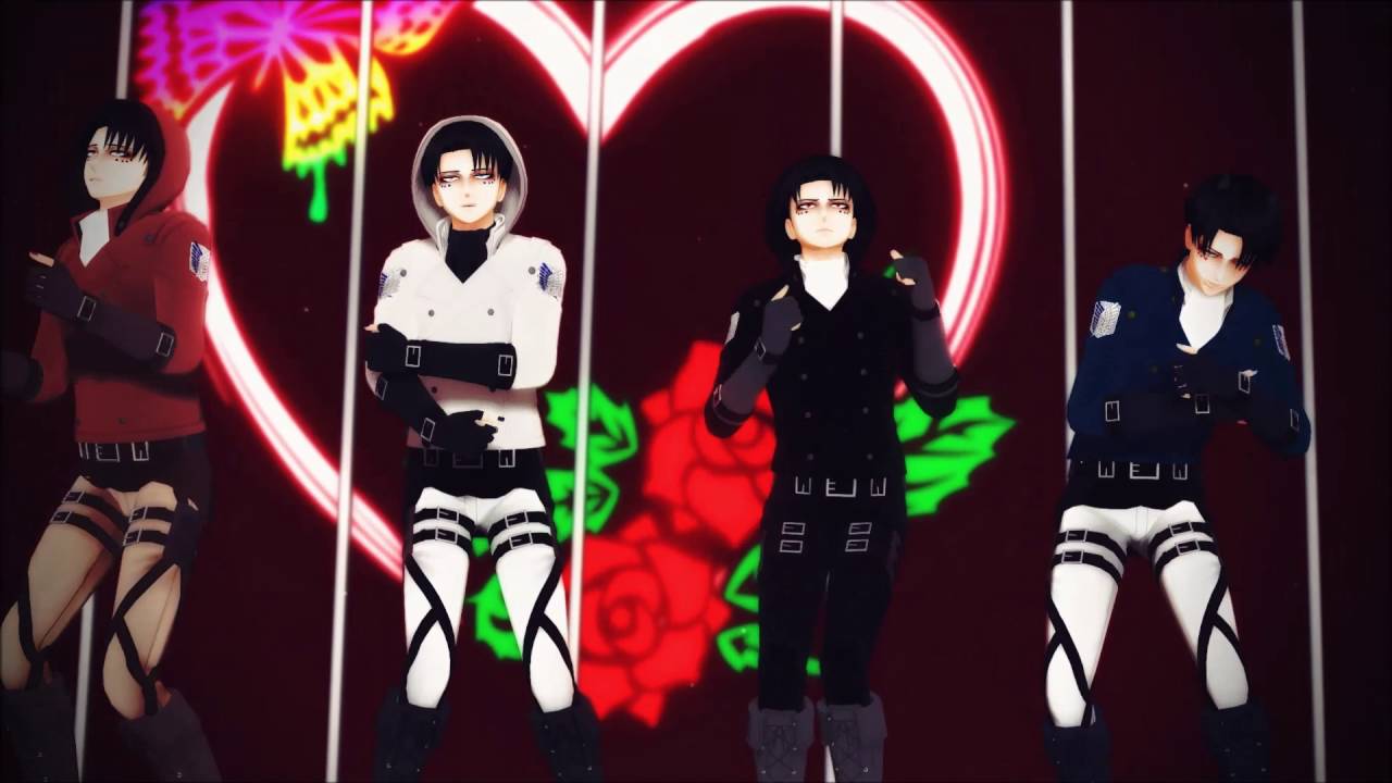 【進撃のMMD】 Levi - Poker Face(ポーカーフェイス)