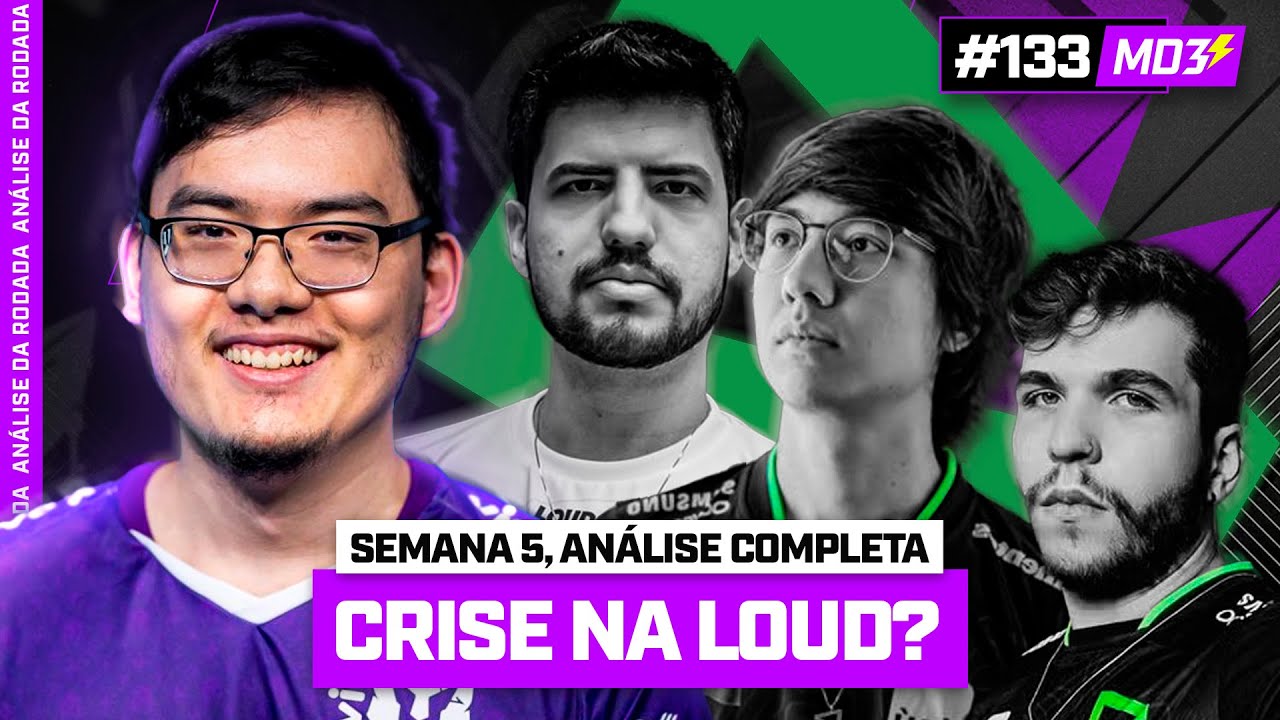RODADA CBLOL 2024, SEMANA 5: CRISE NA LOUD? An&aacute;lise completa &mdash; #MD3 #133