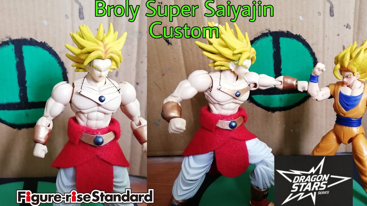 Custom Broly Super Saiyajin Figure Rise Standard / Dragon Stars Series