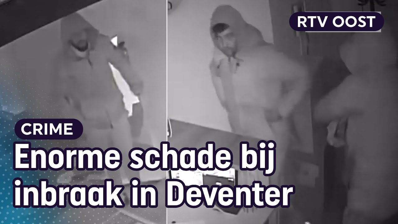 Rare fratsen inbrekers: lade wil niet open, dan de kassa maar mee | RTV Oost