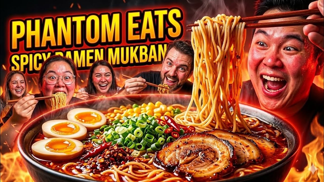 CRAZY FOOD EATING CHALLENGE RAMEN NODEEL  SPICY CHICKEN NOODLE 