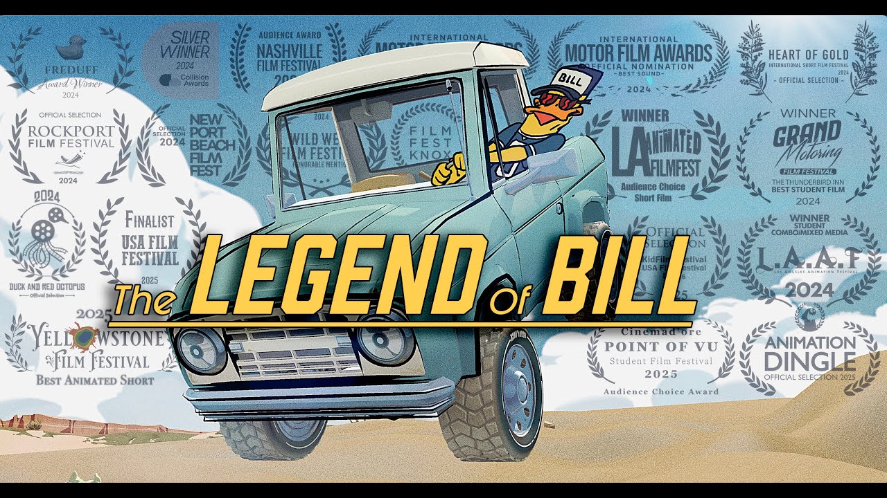 The Legend of Bill | Award-Winning Animated Racing Short (Action-Comedy)