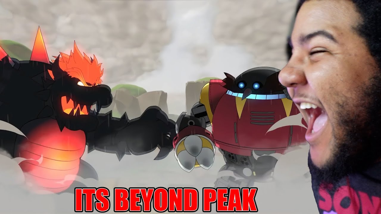 THE BEST DEATH BATTLE MADE!!! BOWSER VS EGGMAN (MARIO VS SONIC) |  DEATH BATTLE REACTION