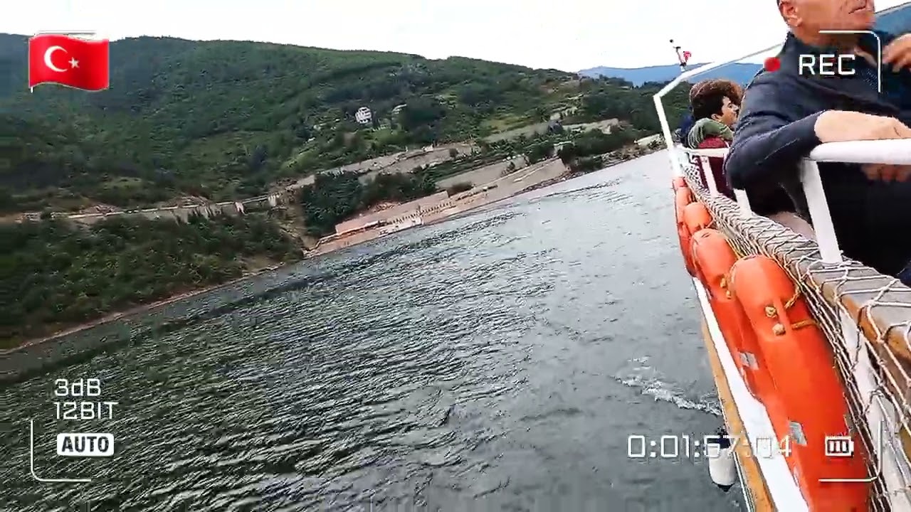 BORÇKA BARAJ GÖLÜ TEKNE TURU / İBRİKLİ MARİNA / Hemşin
