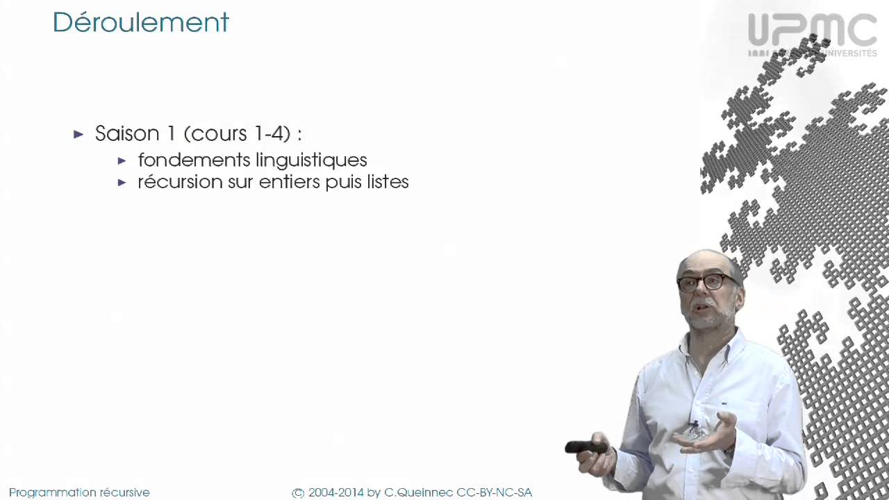 0/1 &Agrave; propos du MOOC Programmation r&eacute;cursive