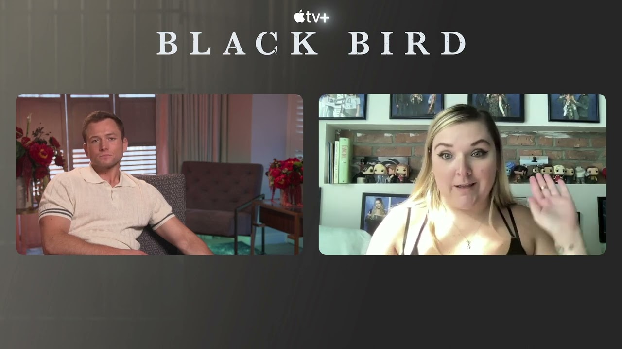 Taron Egerton talks Black Bird on Apple TV!