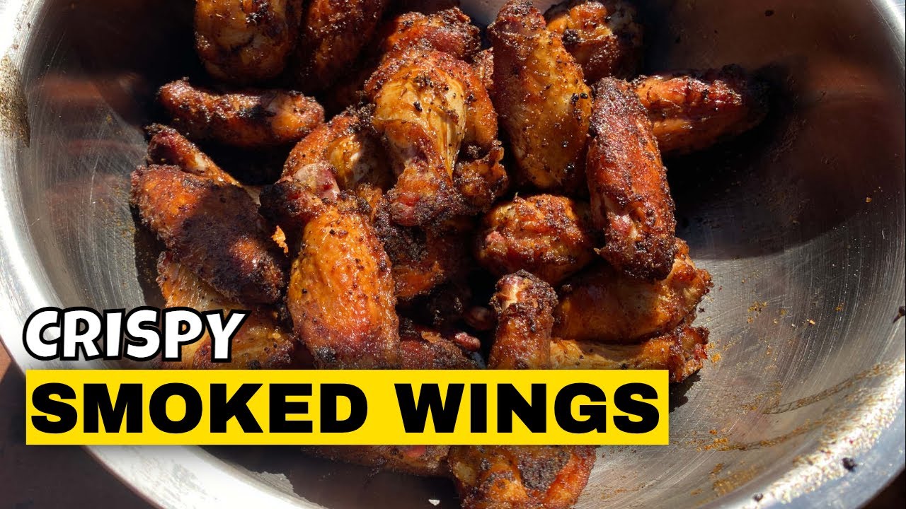 Best Crispy Wings on the Kamado Joe | Smoked Wings | Joetisserie | Buffalo Wings