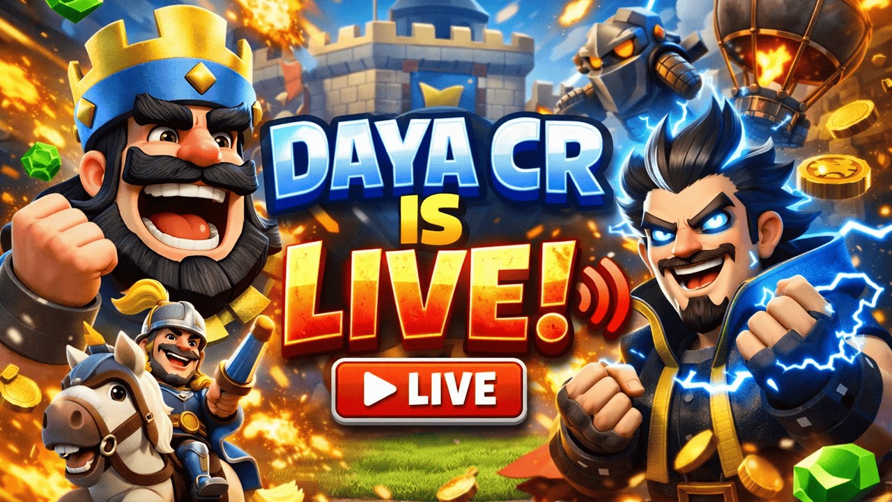 DAYA, TOWER TOD DO! 😎 | Clash Royale Live