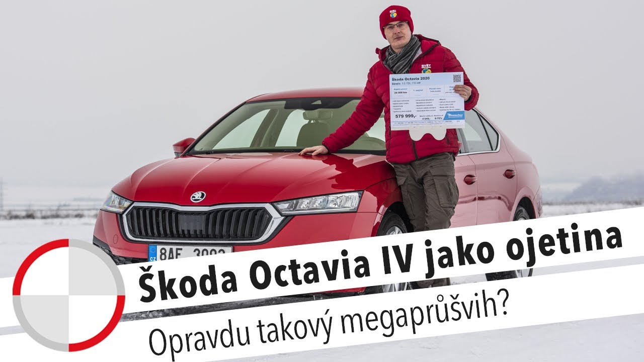 Upoutávka: Martin Vaculík a Škoda Octavia IV jako ojetina. Hodně pozitiv, ale i nepříjemná pravda