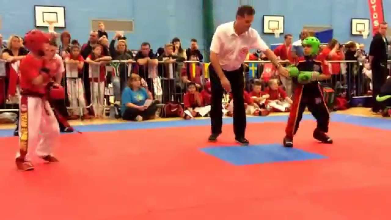 WMO world championships 2015 South Africa Ahmad Mahomed age 8 open weight Vs England