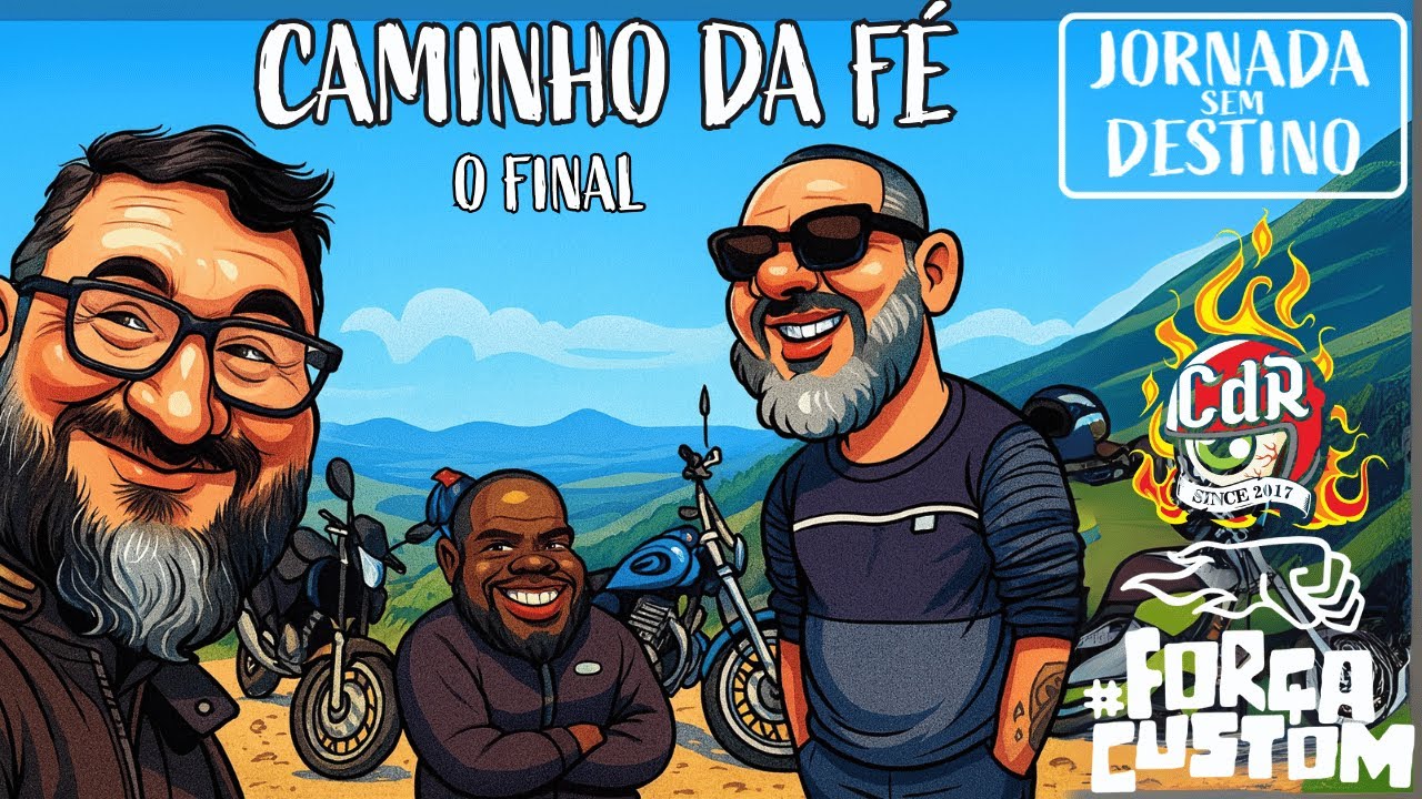 Caminho da Fé de Moto – Último Episódio | Superação, Poeira e Chegada em Aparecida do Norte