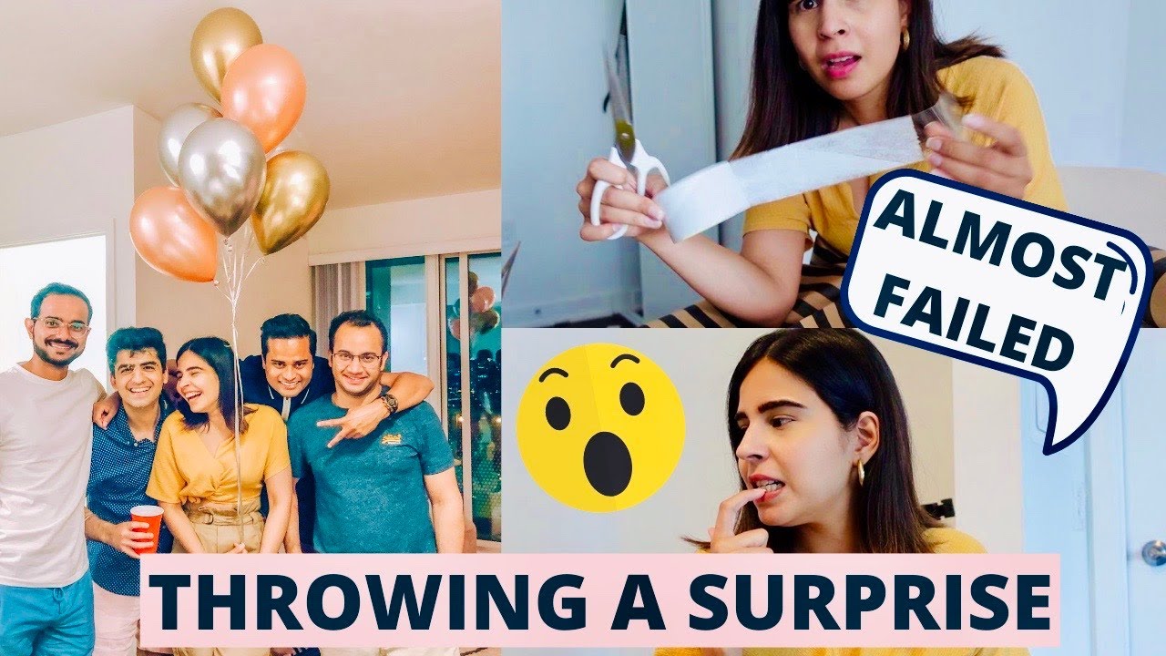 B'Day SURPRISE Planning Struggles? | Watch this If you Plan To Surprise Your Loved One!