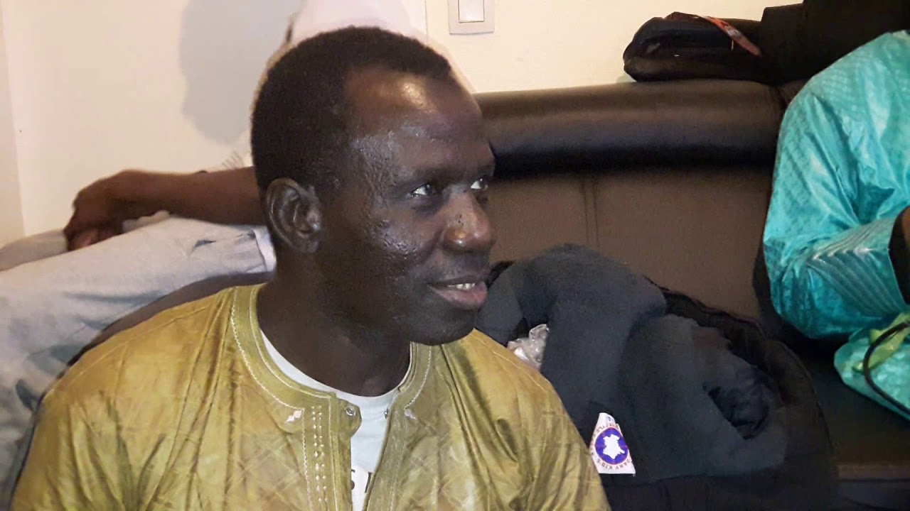 Daouda Thiam et Malick Pathé lors du baptême de Mamoudou Diallo