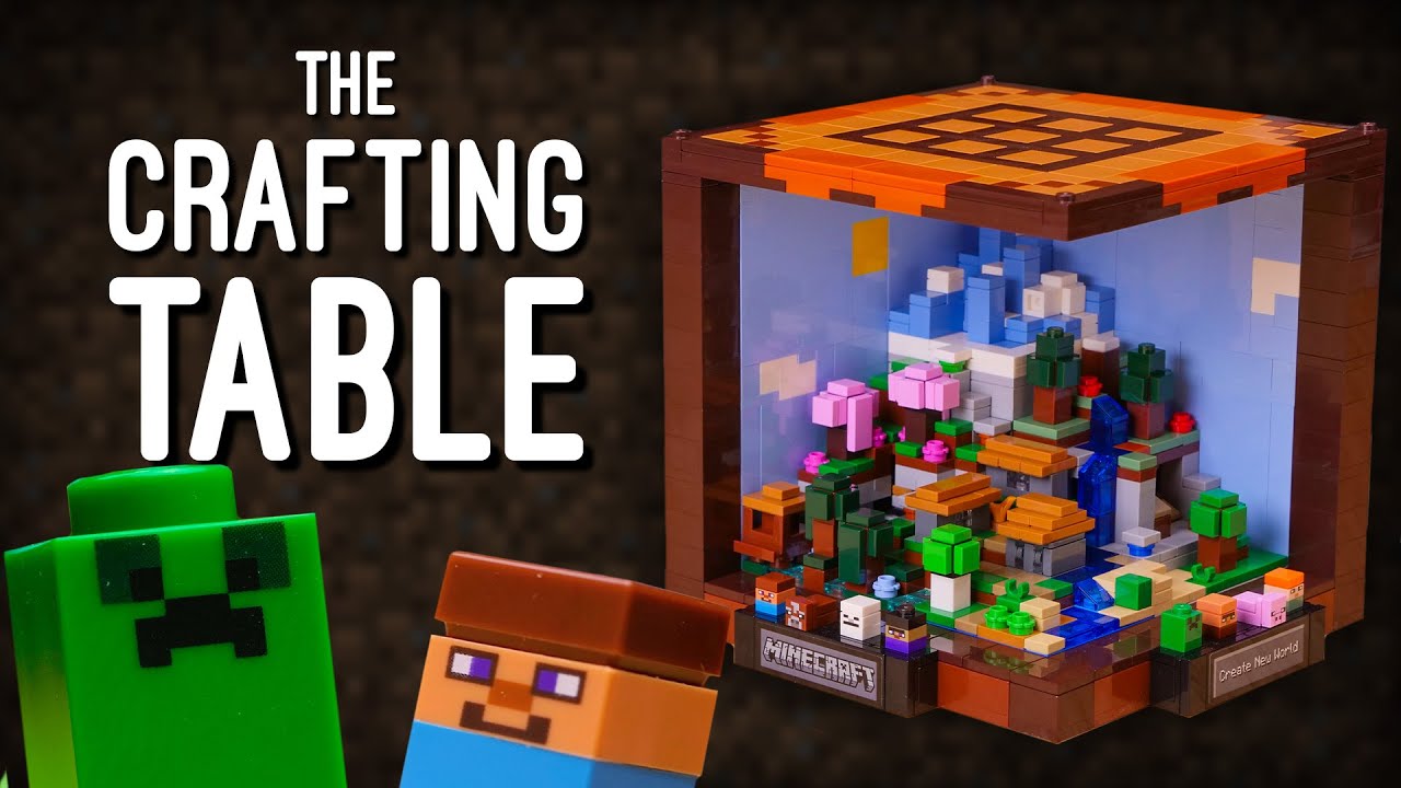 The Crafting Table! LEGO Minecraft Early Review