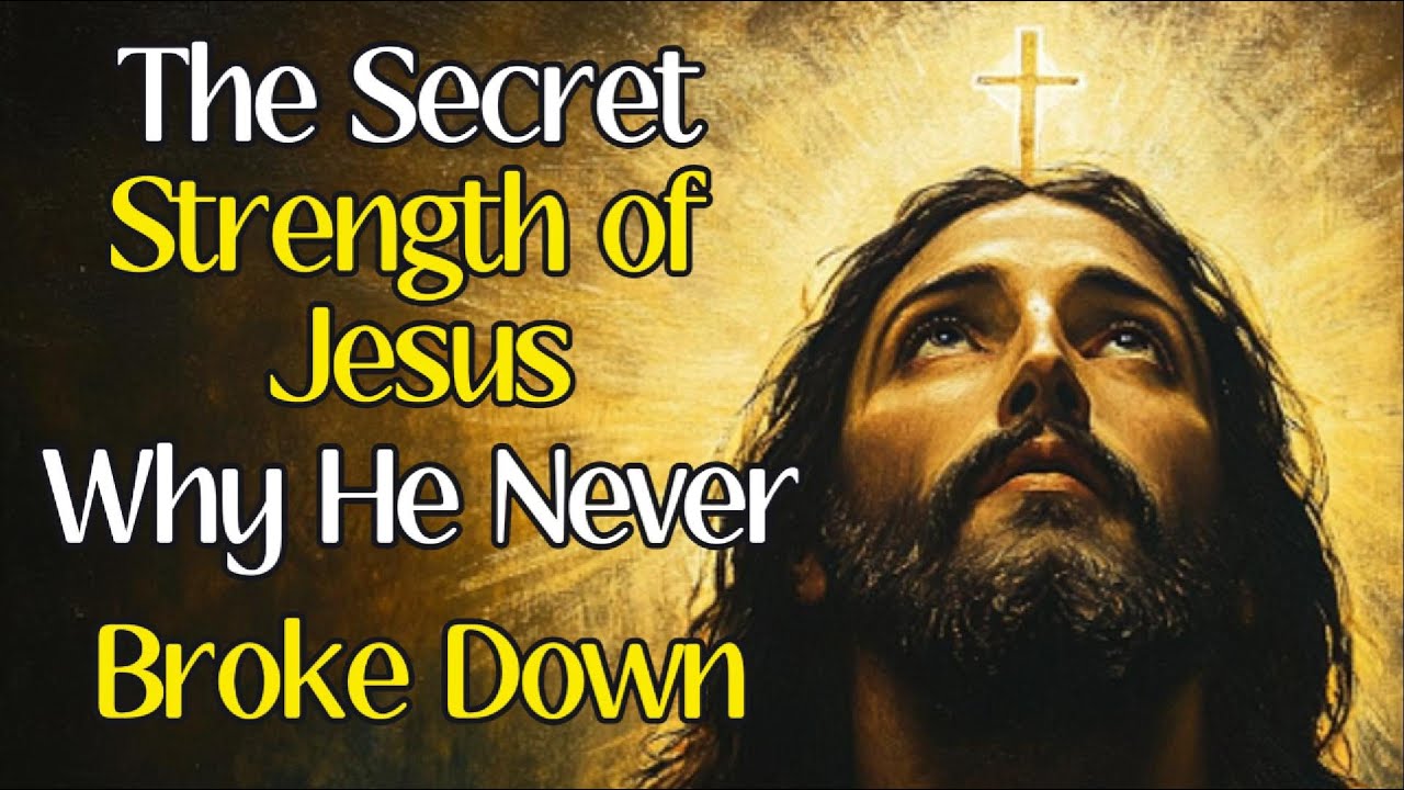 The Secret Strength of Jesus: Why He Never Broke Down | Bible Stories
