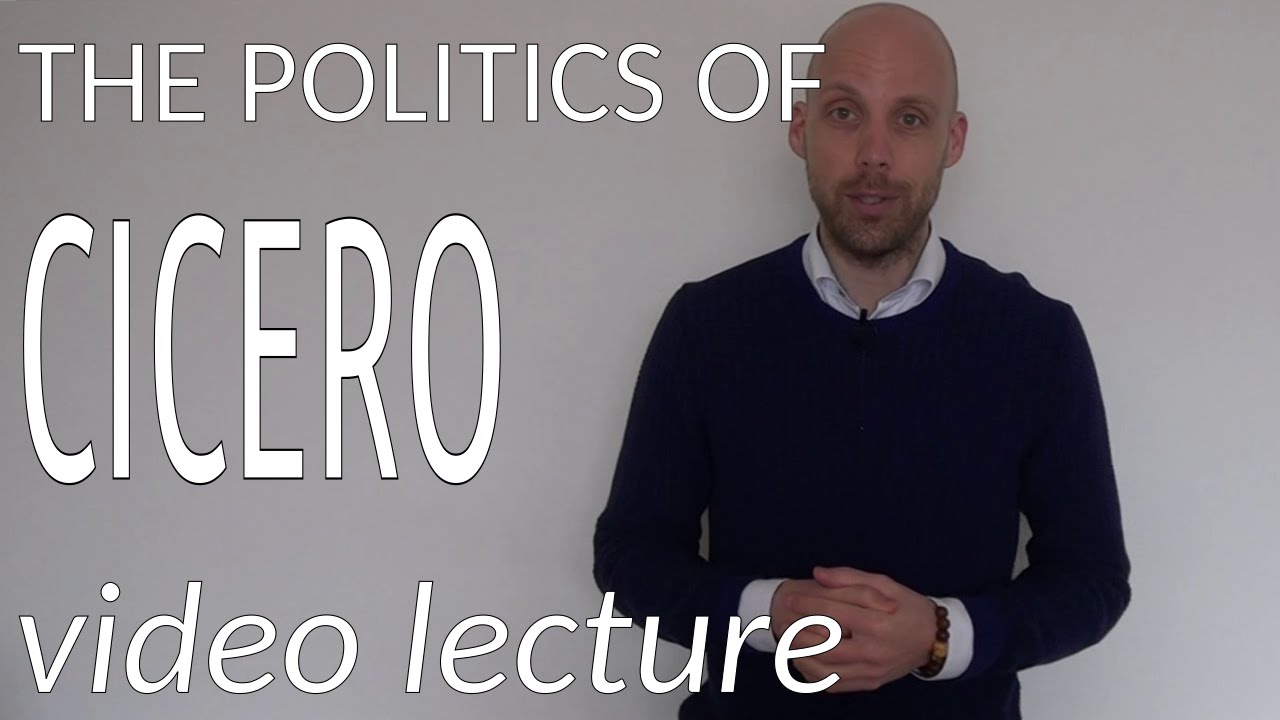 The Politics of Cicero (video lecture)