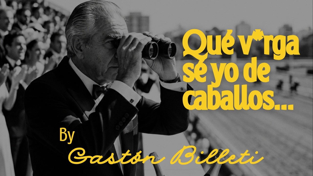 Qué v*rga sé yo de caballos... | Cumbia Elegante en el Hipódromo