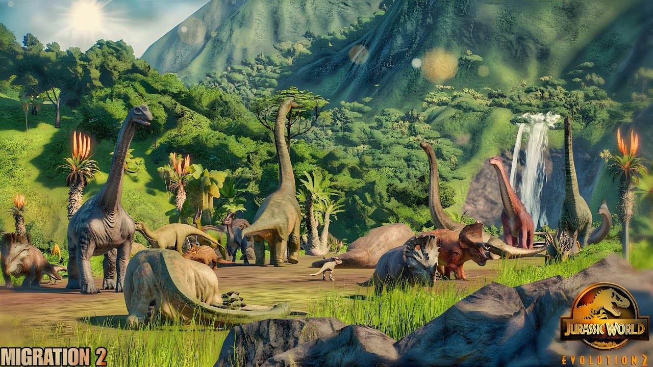 Dinossaur Migration - unexpected journey PT2  jurassic world evolution 2