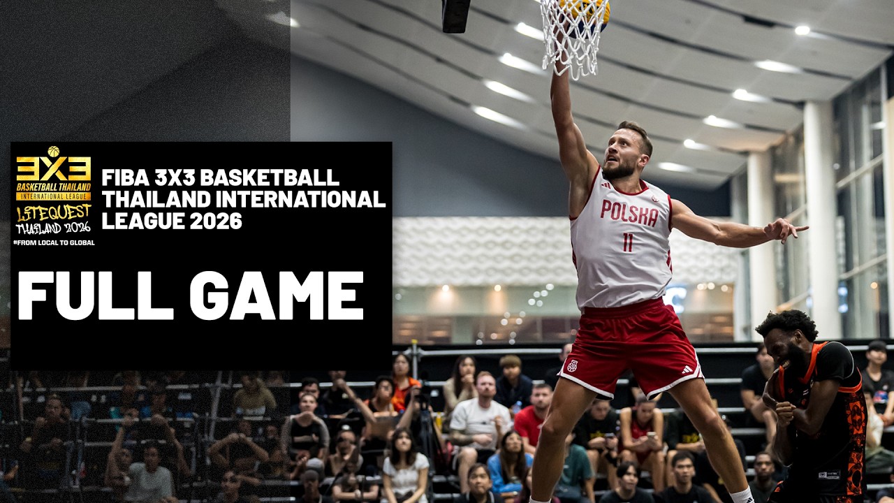 FINAL: Udown Wolves 🇹🇭🆚🇵🇱 Polish Team | Men | Full Game | #3x3BTIL26 Bangkok