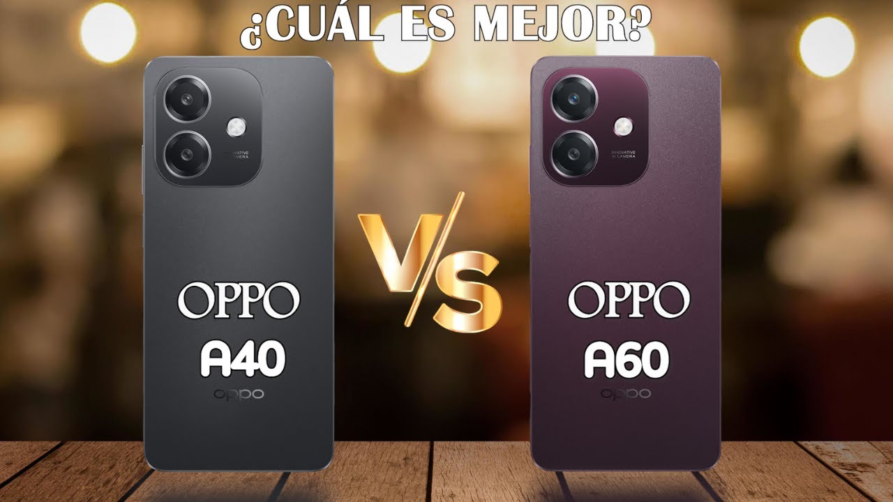 OPPO A40 Vs OPPO A60