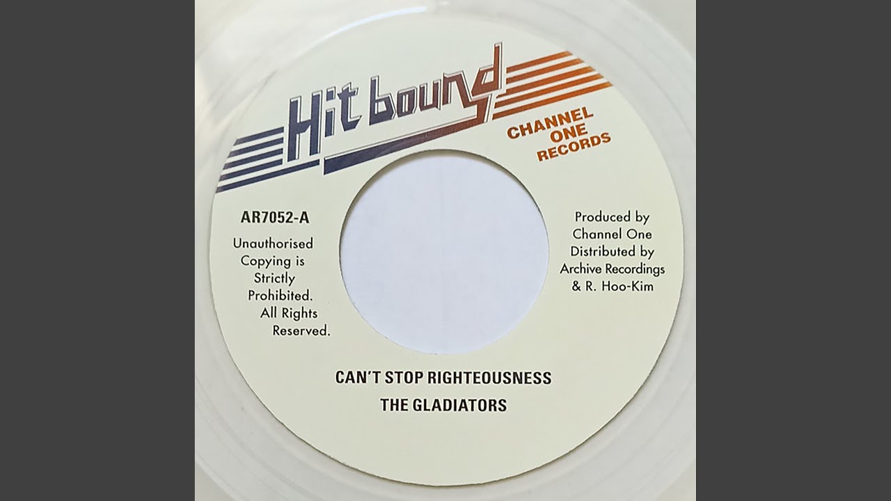 Can't Stop Righteousness