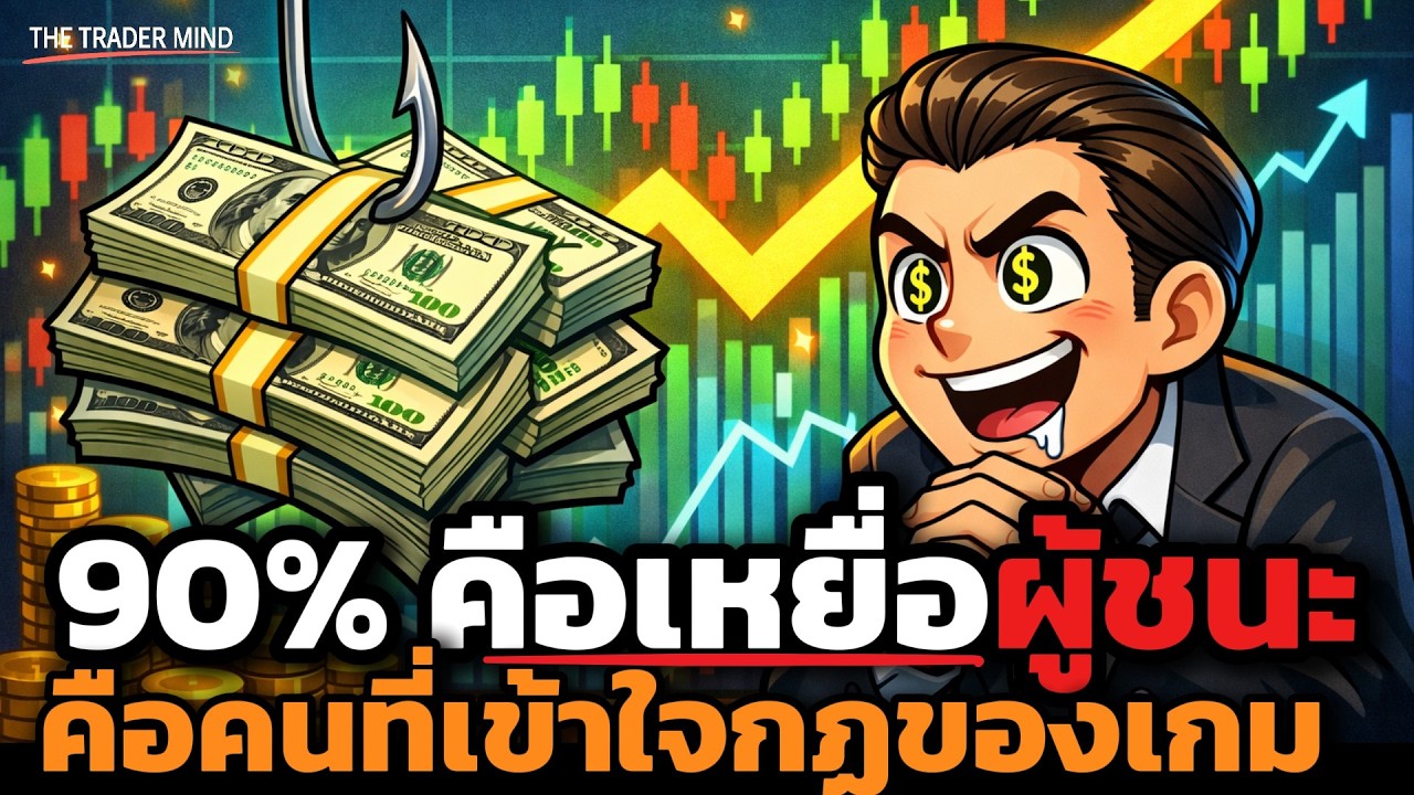 เทรดเดอร์ 90% ตกเป็นเหยื่อ! เข้าใจจึงอยู่รอดและทำกำไรจากตลาด | จิตวิทยาการเทรด