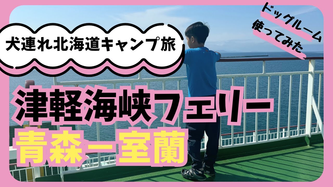 【青森港→室蘭港】ワンコにも優しい津軽海峡フェリー「ブルーマーメイド」ドッグルーム＆スイートルーム