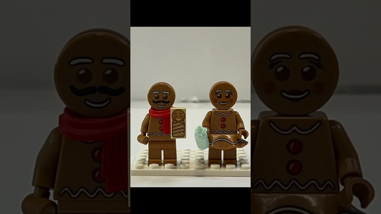 Minifigure Mania!: Gingerbread House - Gingerbread Family 