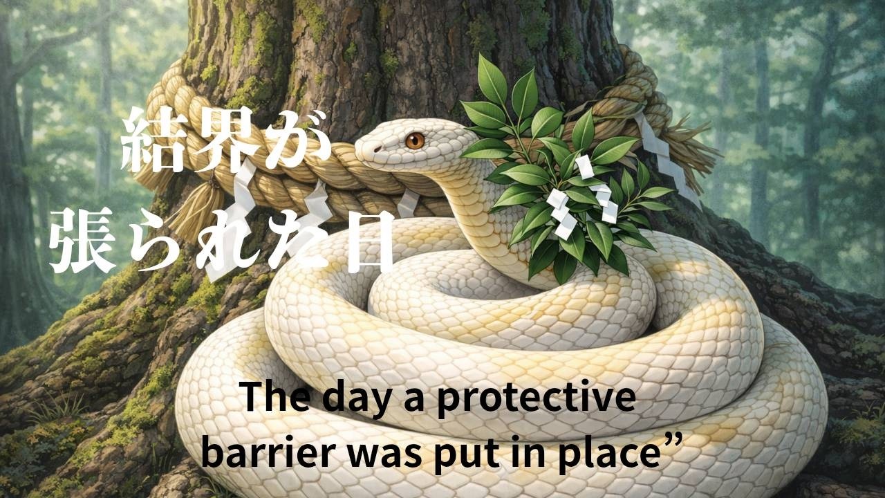 結界が張られた日　蛇神信仰ここにあり！