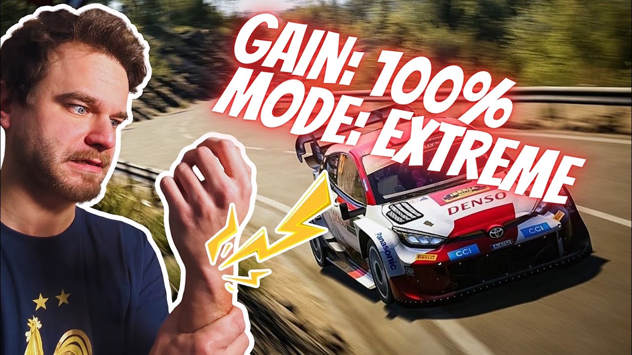 Mes r&eacute;glages VOLANT sur EA SPORTS WRC