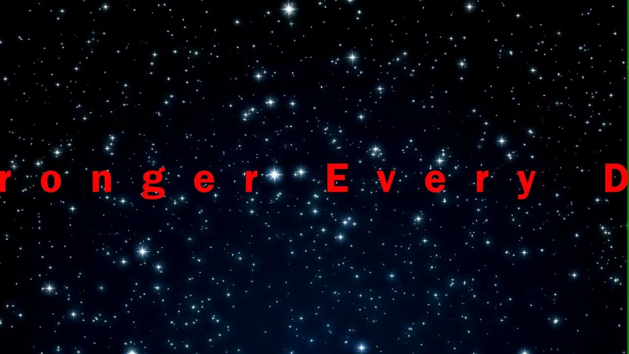Stronger Every Day