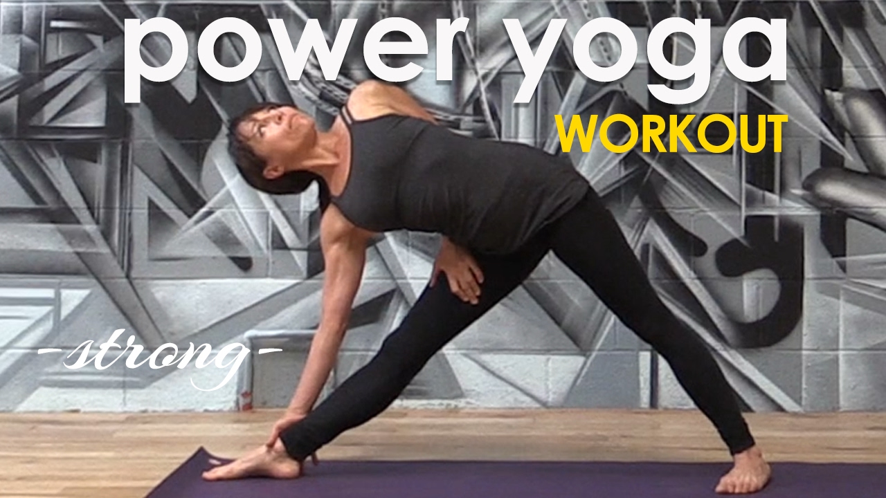 Power Yoga Workout - Simple, Strong Cardio Flow ♆