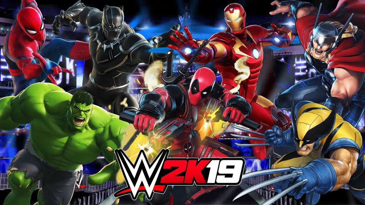 WWE 2K19 Royal Rumble | Marvel Ultimate alliance 3 Royal Rumble