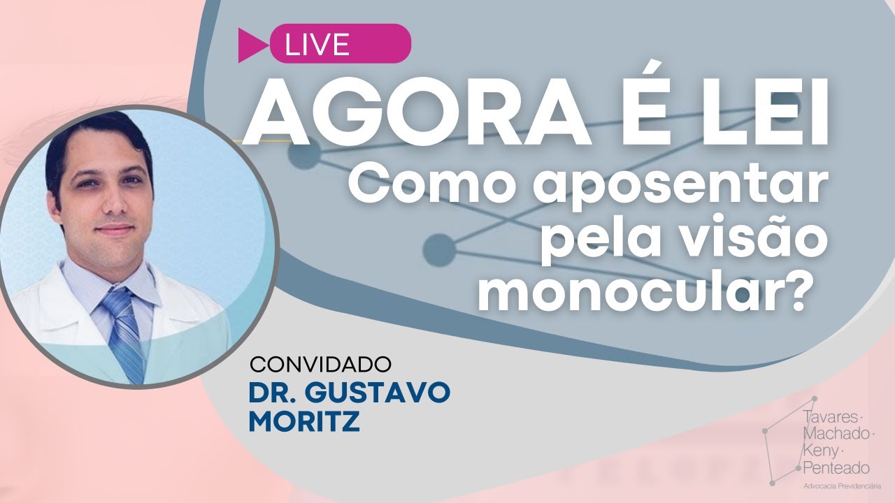Agora é Lei. Como aposentar pela VISÃO MONOCULAR?