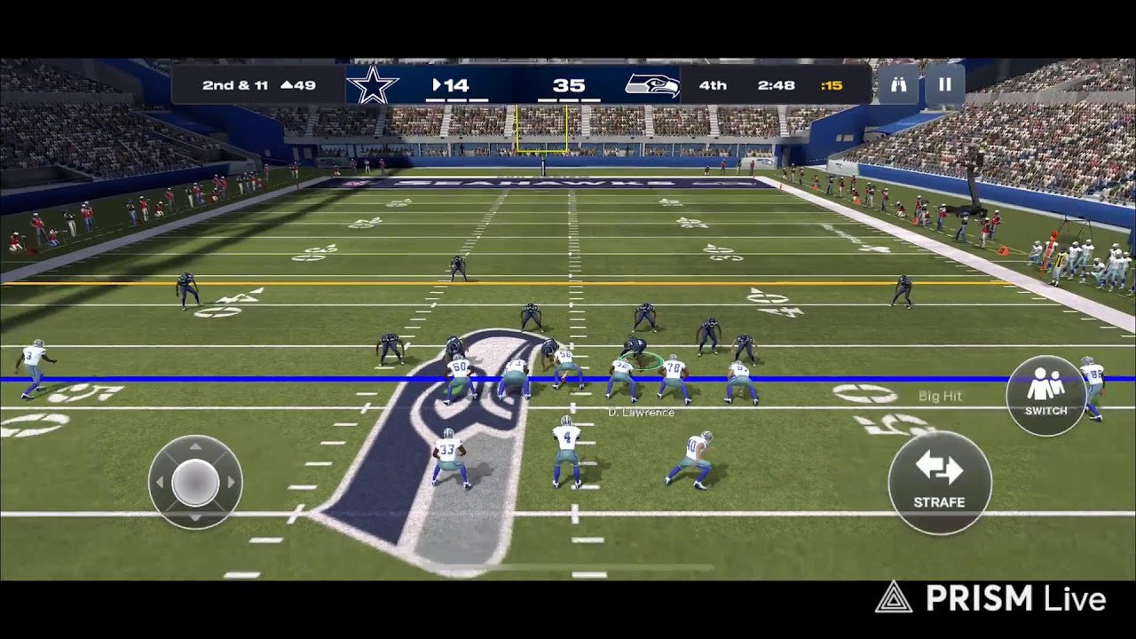 Cowboys @ Seahawks Week 11 Season 10