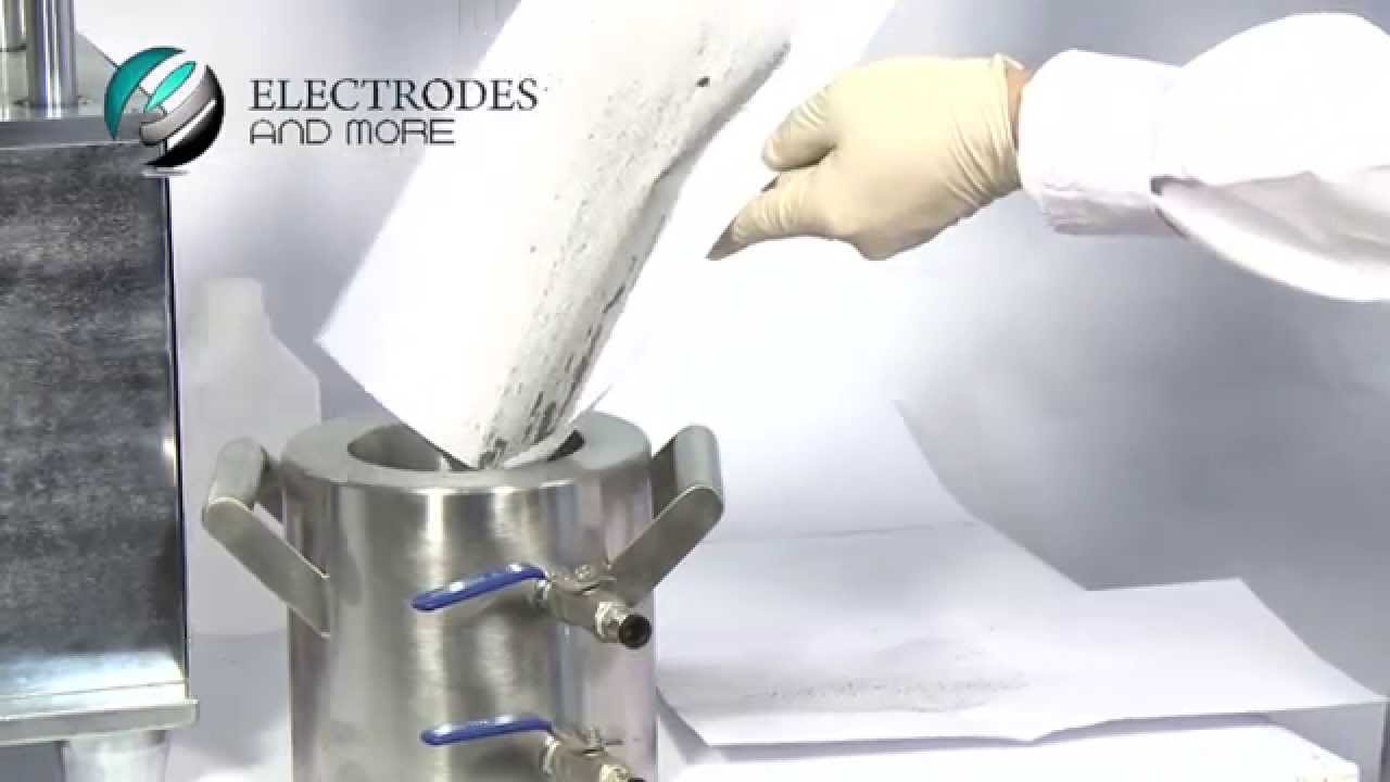 Lithium-Ion Battery Electrode Slurry Mixer Operational Video