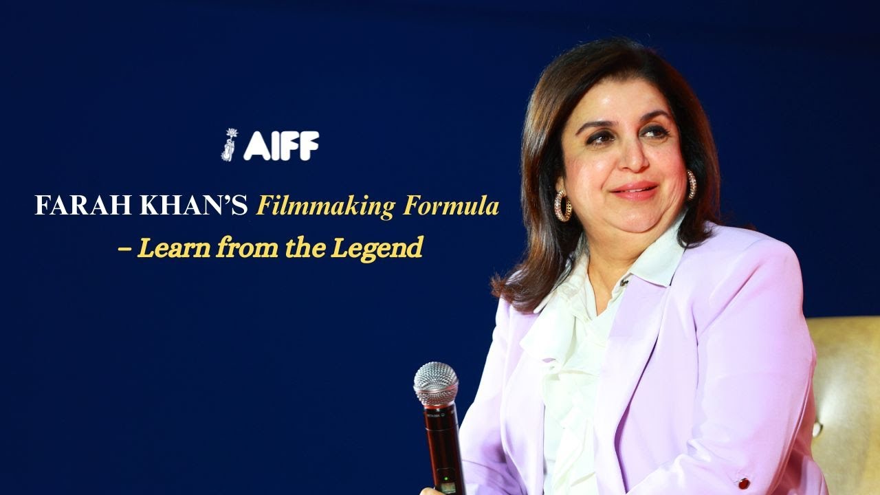 Farah Khan’s Masterclass on Choreography & Directing | AIFF 2025 Exclusive