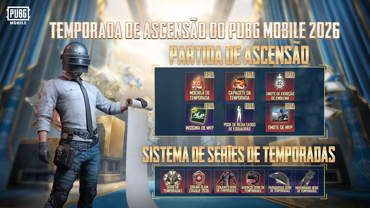 🚨 Novidade no PUBG MOBILE!