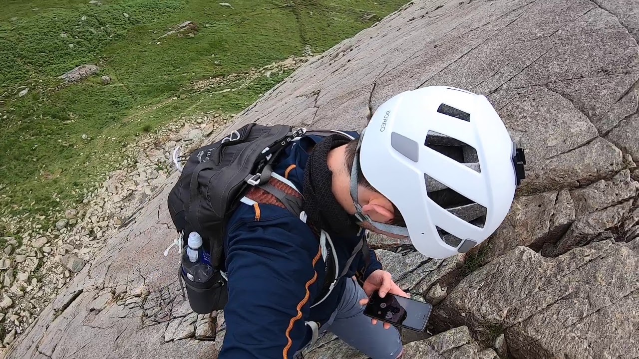 Crack 4, Tryfan Bach, Solo