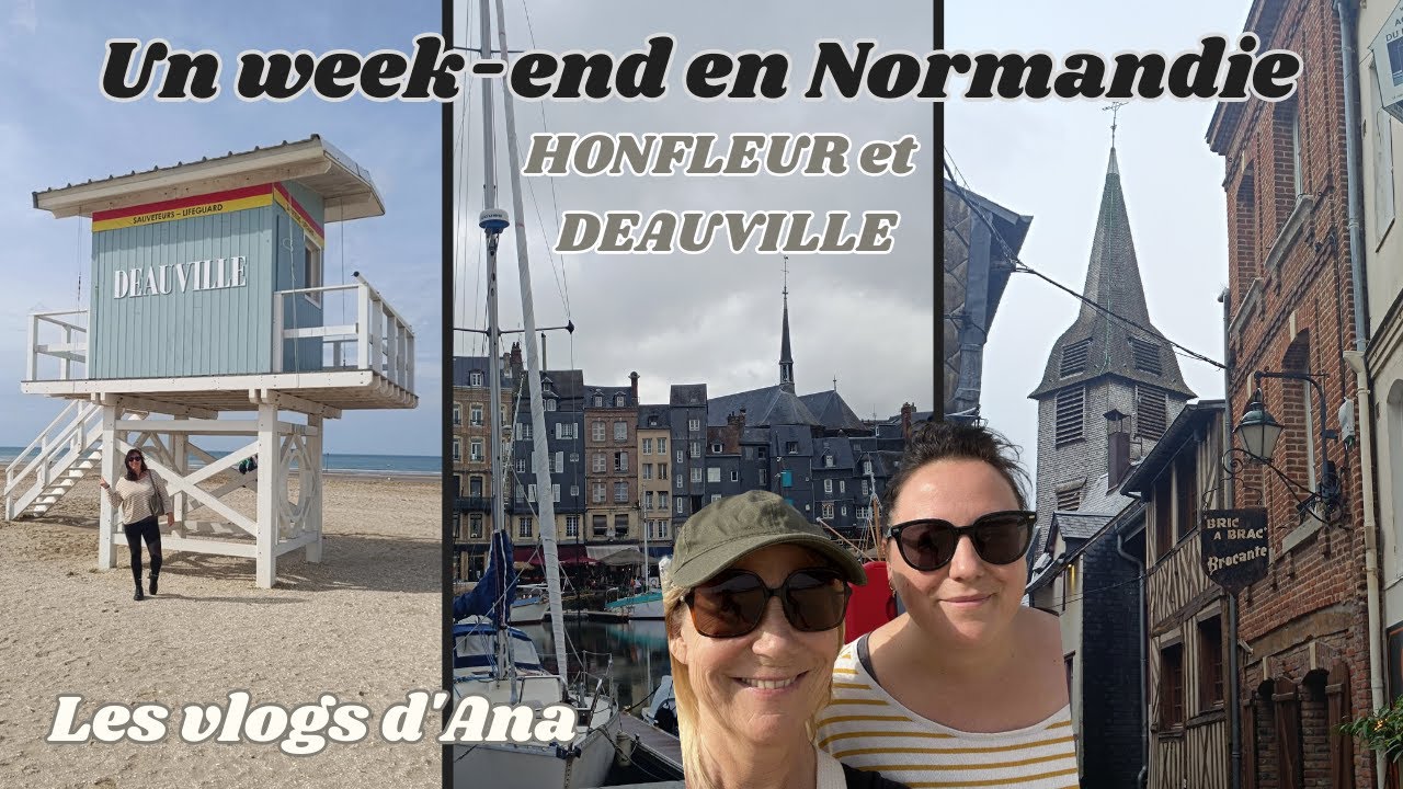 Découverte de la Normandie avec ma mère! (EGLISE SAINTE-CATHERINE, LA MORA, PLANCHES de DEAUVILLE)