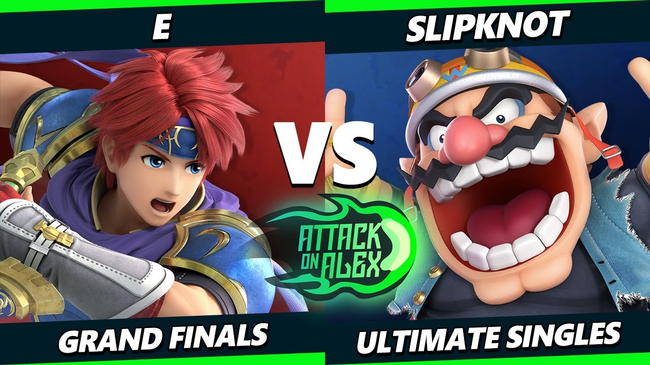 Attack on Alex 33 GRAND FINALS - Slipknot (Wario) Vs. E (Roy) Smash Ultimate - SSBU