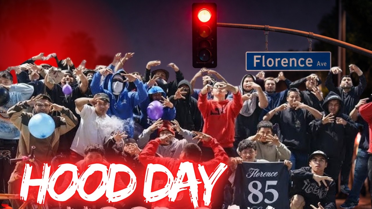 DC Baby Draco Hood Vlog — Florence 13 Hood Day Goes Viral — Police Mention His Name