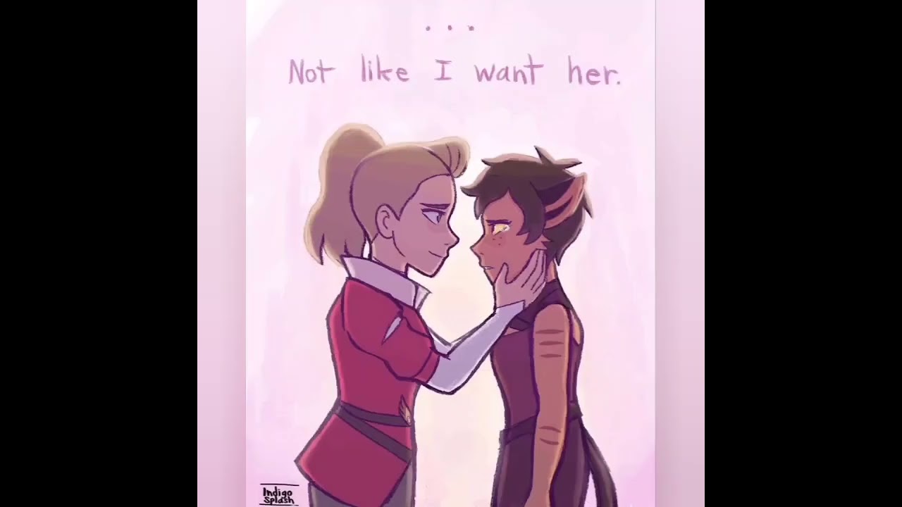 Adora x Catra I believe in you 