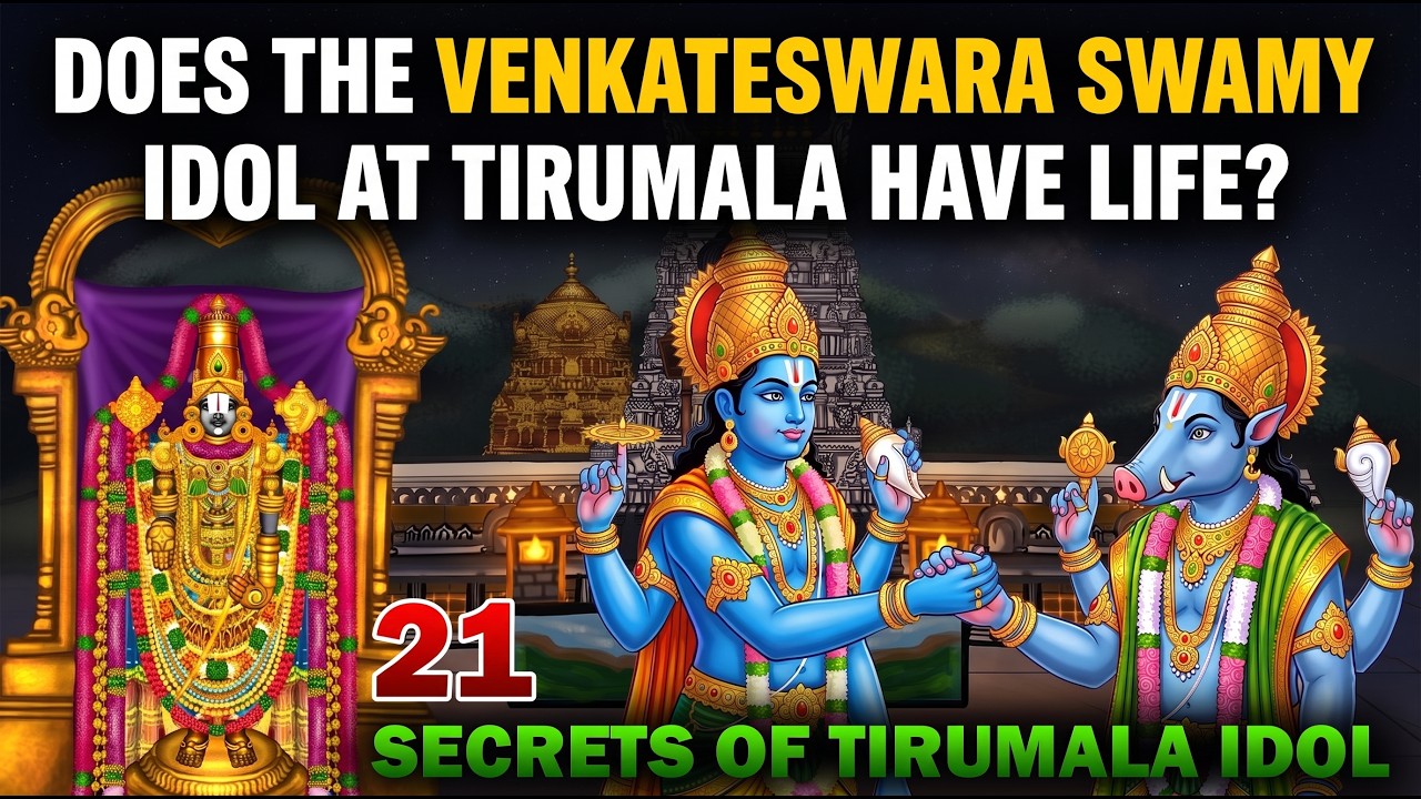 Is the Tirumala Idol Alive? | Tirumala Tirupati Temple 21 Facts & secrets