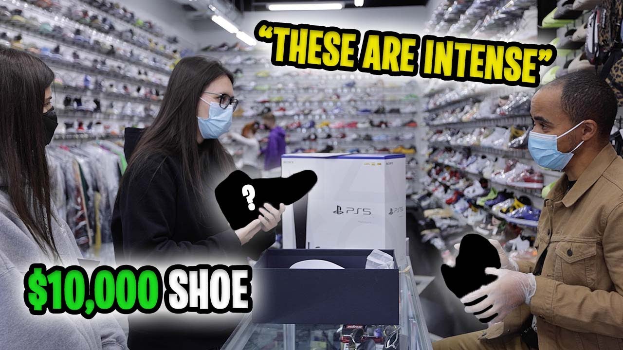 Trying to Sell a $10,000 Shoe to a Sneaker Store