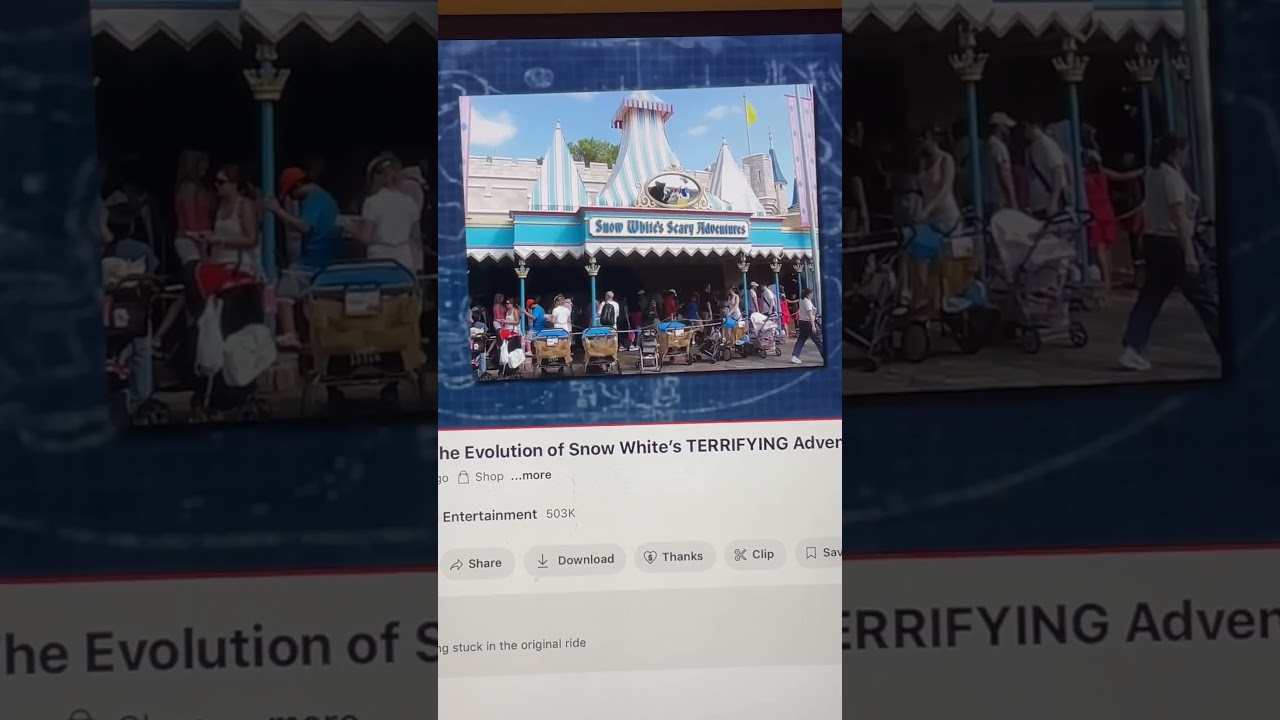 Magic Kingdom, Snow White scary adventures  ￼