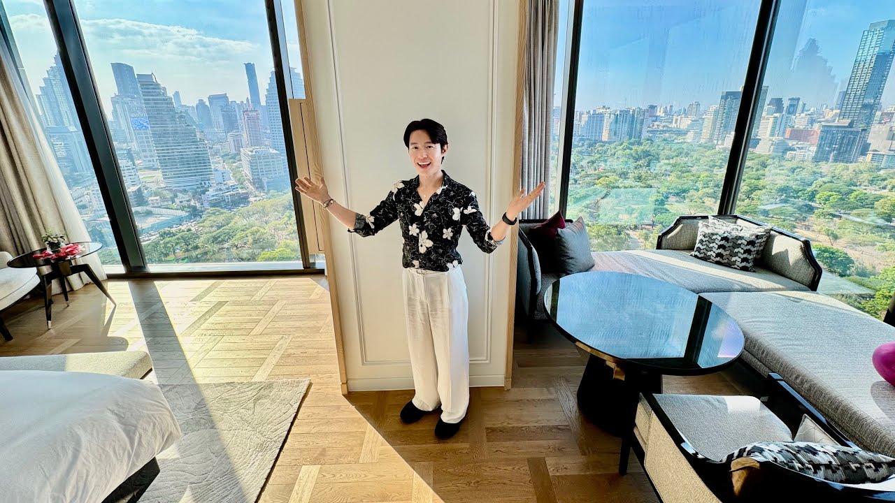 🇹🇭曼谷麗思卡爾頓酒店萬壽菊套房 Marigold Suite at The Ritz Carlton, Bangkok 泰國飯店房間開箱 Thailand Hotel Room Tour